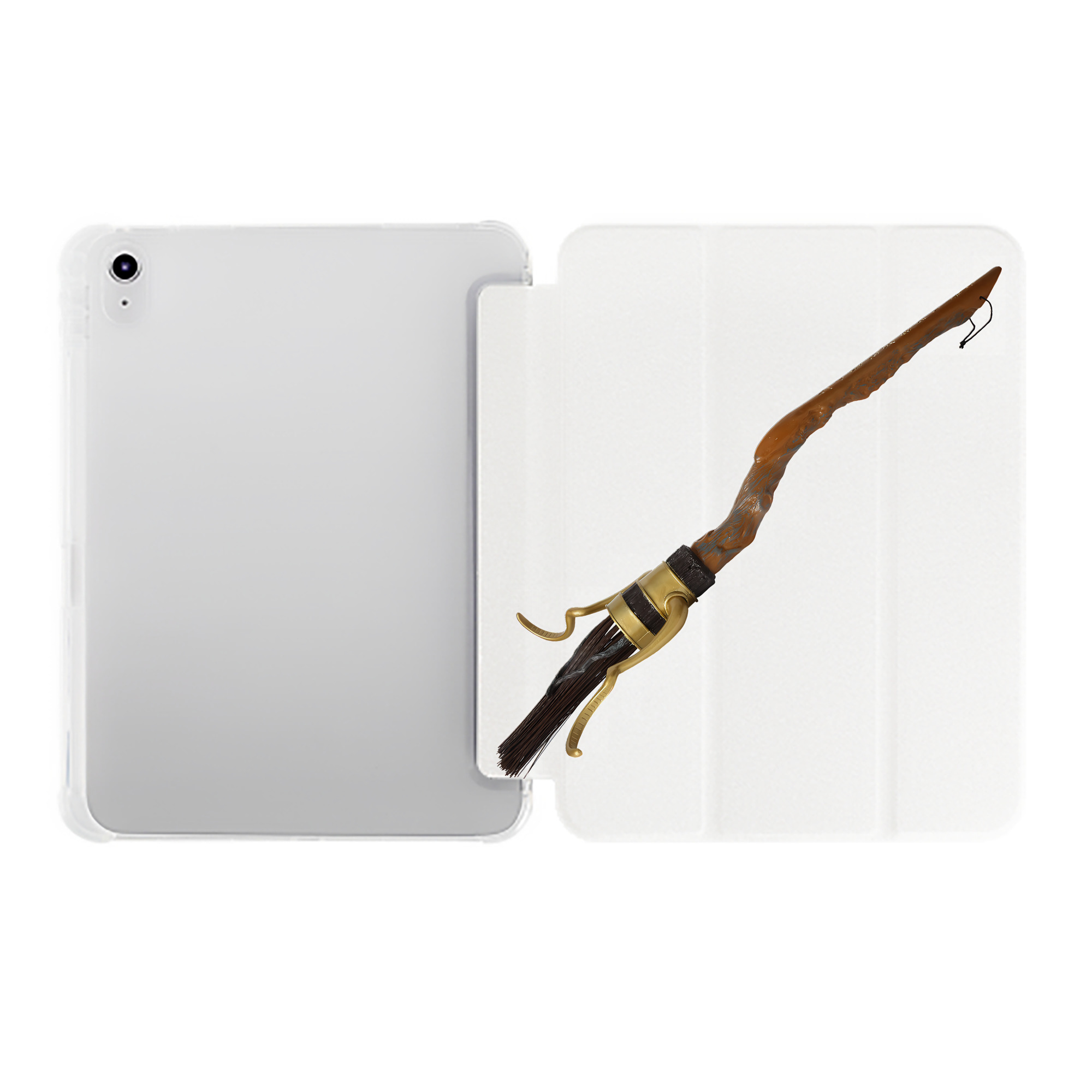 （画像用） Harry Potter ハリー・ポッターシリーズ IPad ケース ペン収納付き 三つ折りスタンド PUレザー×シリコン 対応機種9.5/10.5/10.9インチ